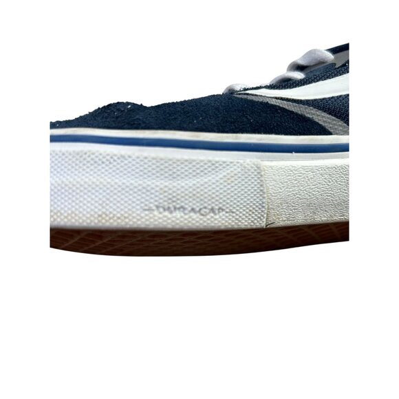 VANS Pro Skate Shoes Sneakers Blue Suede White Mens Sz 7.5 Low Top Lace Up - Picture 11 of 16